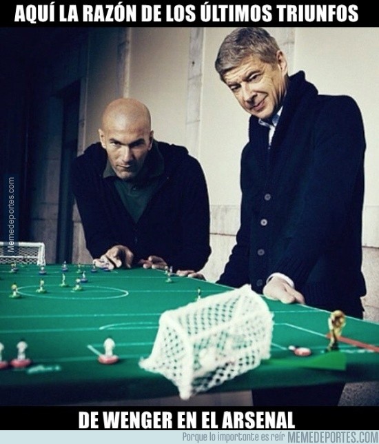 718727 - Zidane dando unas clases para que el Arsenal levante cabeza