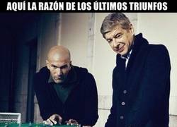 Enlace a Zidane dando unas clases para que el Arsenal levante cabeza