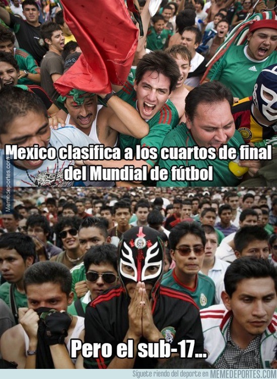721079 - México clasifica a los cuartos de final