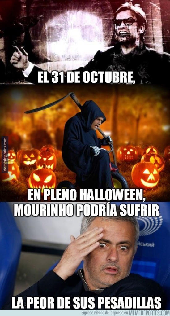 721558 - Mourinho lo puede pasar muy mal en Halloween