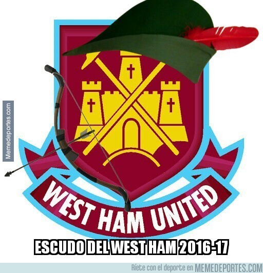 724421 - El nuevo escudo del West Ham, el nuevo Robin Hood