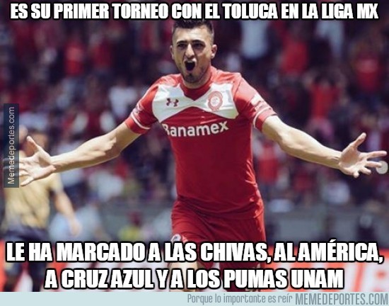 728664 - Es su primer torneo con el Toluca en la Liga MX
