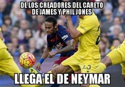 Enlace a Neymar y su cara