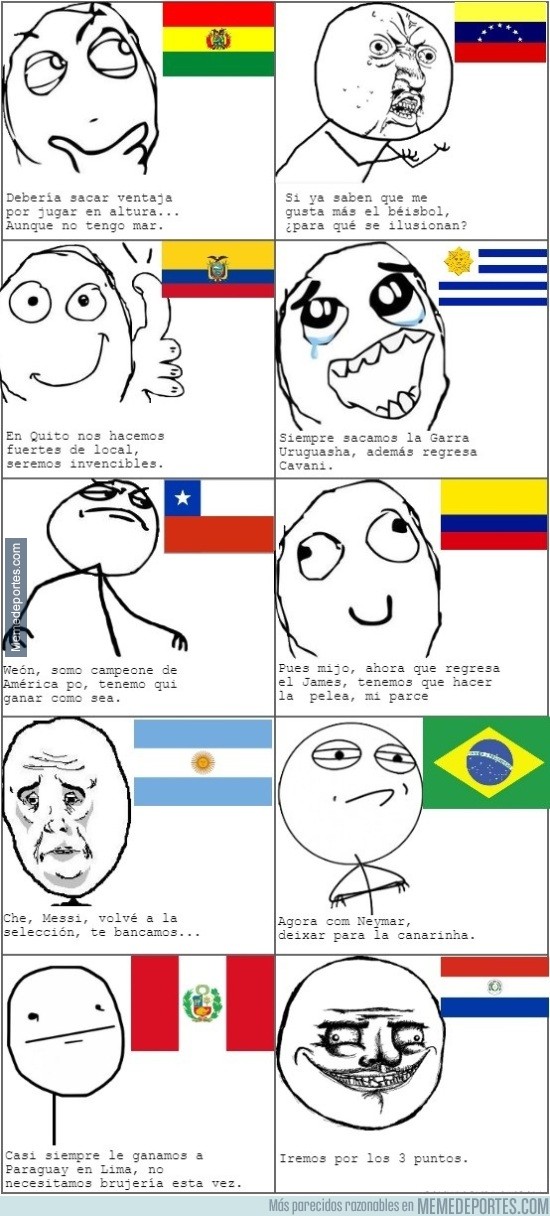 731331 - Memes de la fecha 3 de las eliminatorias sudamericanas