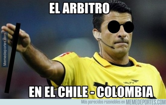 732543 - El árbitro en el Chile-Colombia