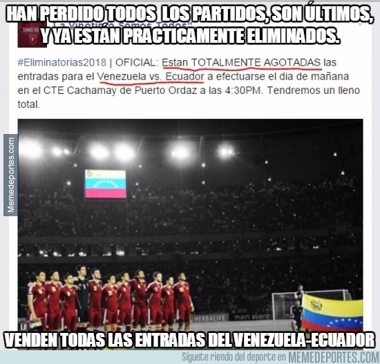 734594 - Venezolanos apoyando a la selección a pesar de los resultados