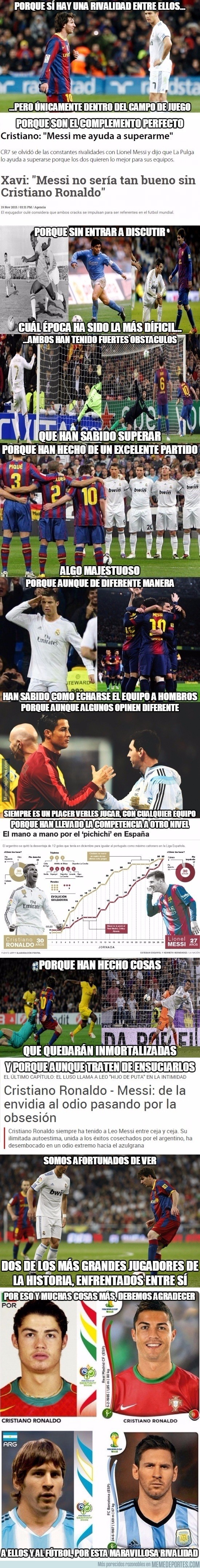 737083 - La rivalidad entre Messi y Cristiano Ronaldo