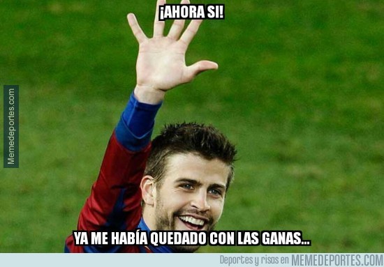 742400 - Piqué ya puede dormir tranquilo con su gol...