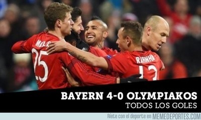 742975 - Todos los goles del Bayern, el otro equipo arrollador en Europa