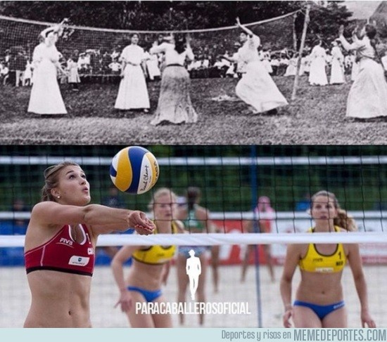 744583 - La evolución del voleibol de playa femenino