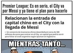 Enlace a El City y su afán por Messi