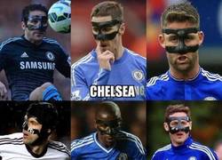 Enlace a Las máscaras y los jugadores del Chelsea, una historia de amor...