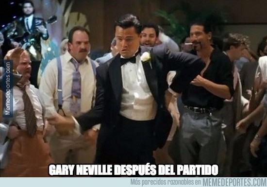 752078 - Gary Neville después del partido
