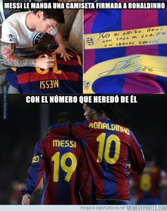 753119 - Bonito gesto de Messi