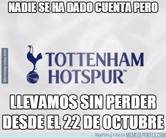 755996 - El Tottenham no conoce la derrota desde octubre