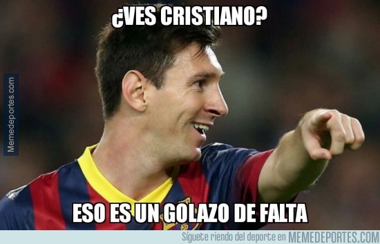 756781 - Messi le enseña a Cristiano