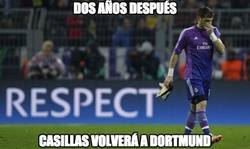 Enlace a El regreso de Casillas a Dortmund