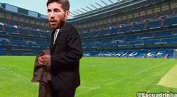 Enlace a GIF: Ramos en el Bernabéu para jugar la vuelta contra el Cádiz
