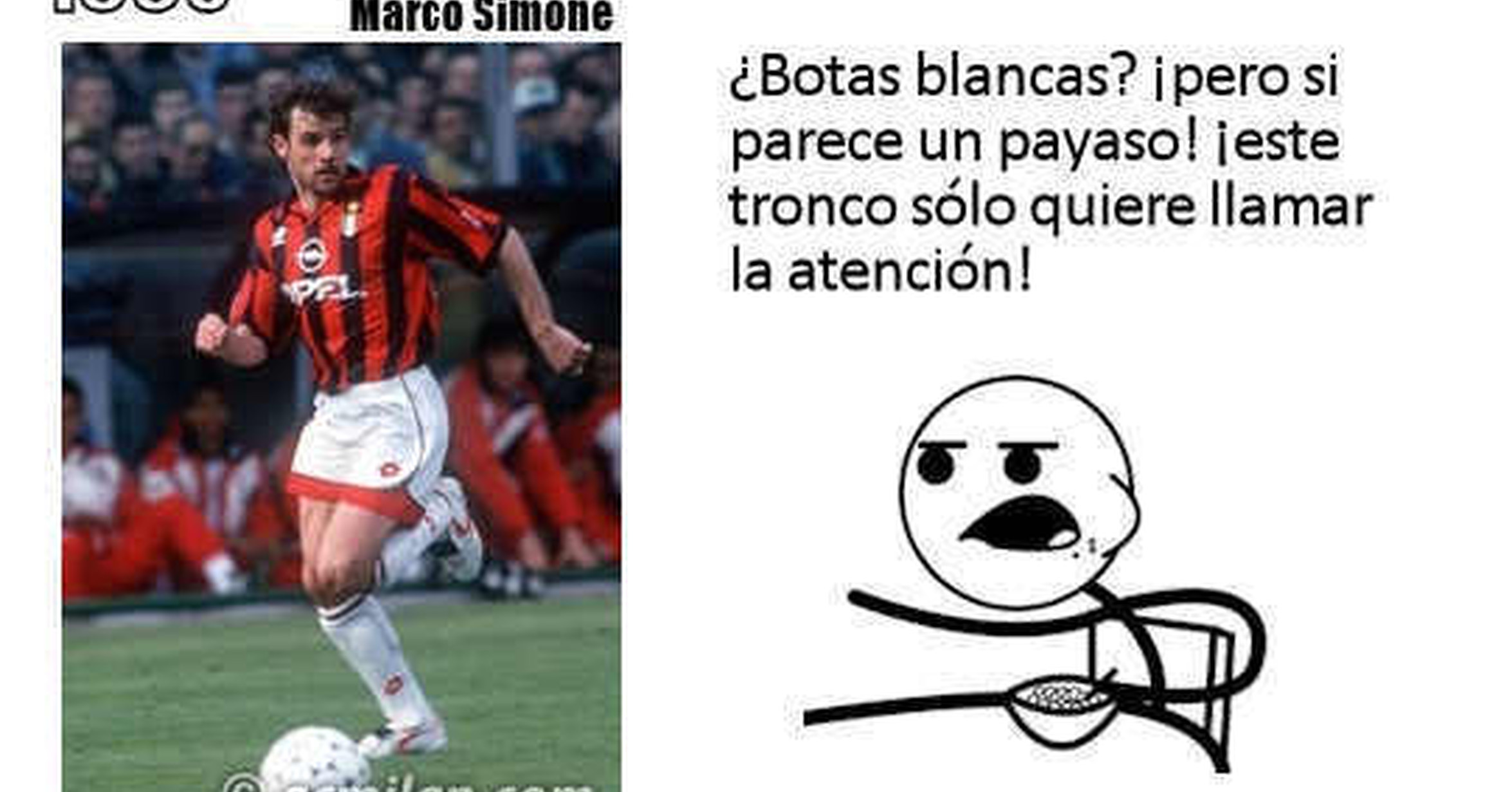 [ MEMEDEPORTES ] Cuenta la leyenda que alguna vez todos usaban botas negras