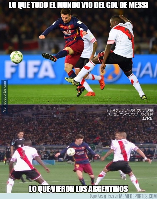 763830 - Lo que todo el Mundo vio del gol de Messi