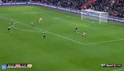 Enlace a GIF: Gol del Southampton. Long marca a placer para poner el 2-0