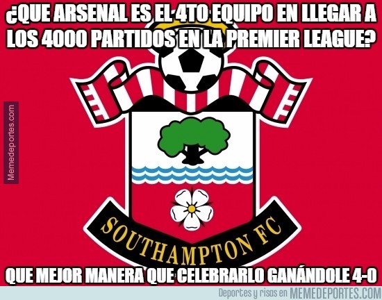 768027 - El Southampton homenajeando al Arsenal