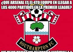 Enlace a El Southampton homenajeando al Arsenal