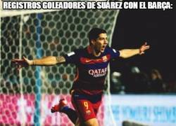Enlace a Registros goleadores de Suárez con el Barça