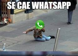 Enlace a Se ha caído Whatsapp: