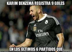 Enlace a Benzema no puede dejar de marcar