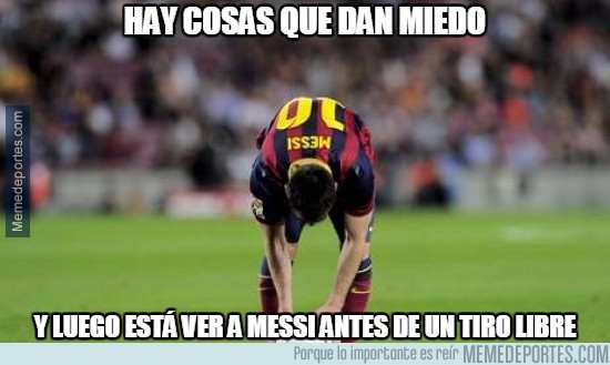 777106 - Messi y las faltas un historia que mete mucho miedo