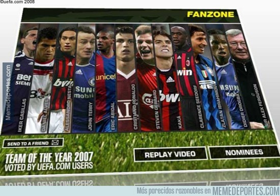 777891 - Todos los equipos del año de la UEFA desde el 2001, ¿con cuál te quedas?