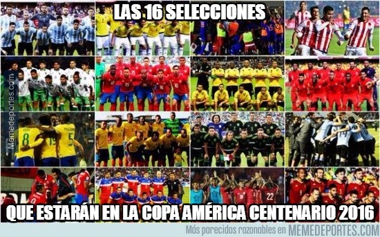 778191 - Las 16 selecciones