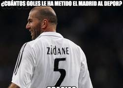 Enlace a Zidane se hace un homenaje en su debut