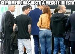Enlace a Si primero has visto a Messi e Iniesta...