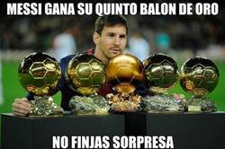 Enlace a ¡Messi gana el balón de oro 2015!