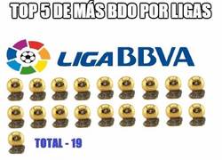 Enlace a Top 5 de balón de oro por liga