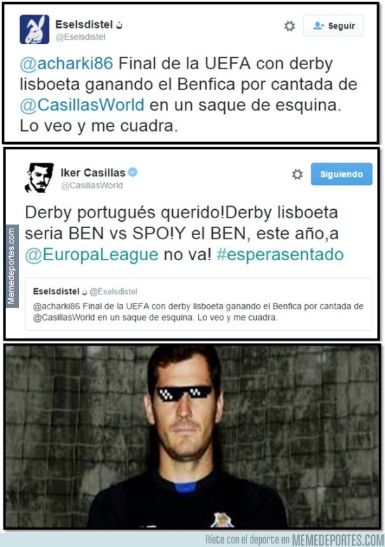 782331 - La gran respuesta de Iker Casillas a un tuitero