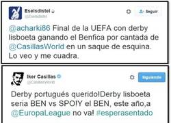 Enlace a La gran respuesta de Iker Casillas a un tuitero