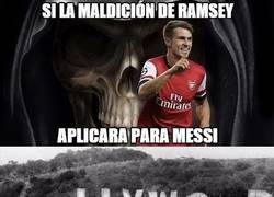 Enlace a Messi, nunca seas como Ramsey