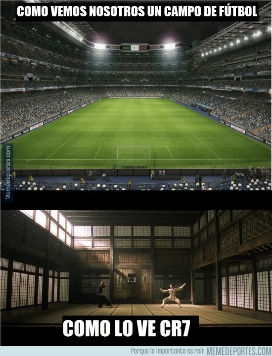 784907 - Diferentes formas de ver un campo de fútbol