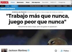 Enlace a Jackson Martínez no se calla y arremete contra MARCA