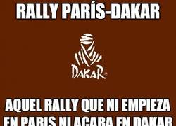 Enlace a Rally París-Dakar, muy lógico todo, aunque ahora se llame solo Dakar