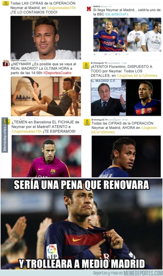 787795 - Campaña descarada para fichar a Neymar