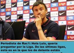 Enlace a Luis Enrique nos regala otro momentazo en rueda de prensa. Vaya show