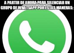 Enlace a Nueva opción en Whatsapp