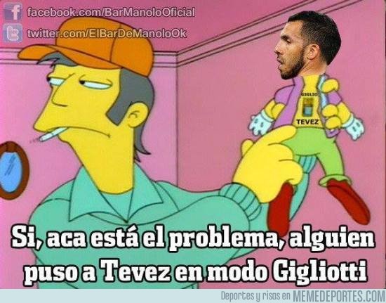 795606 - La razón del mal rendimiento de Tévez