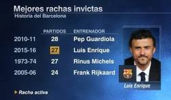 Enlace a El FC Barcelona de Luis Enrique está a 1 partido de igualar al de Guardiola con la MEJOR racha