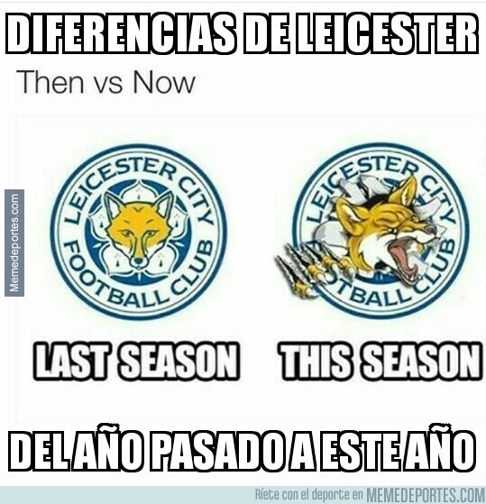 796879 - Diferencias del Leicester del año pasado al de este año