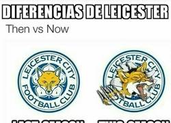 Enlace a Diferencias del Leicester del año pasado al de este año